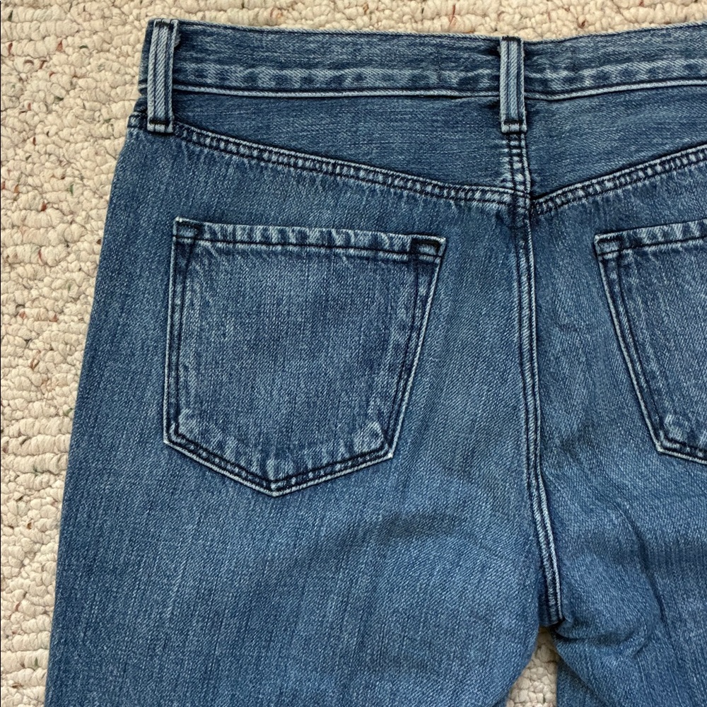 J Brand | Jeans | J Brand Ruby High Rise Dark Wash Crop Frayed Denim ...